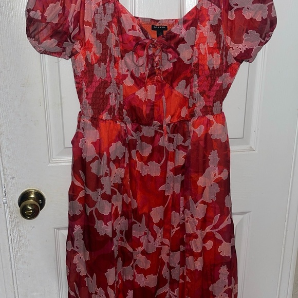 Torrid Red midi Sundress - Picture 2 of 4